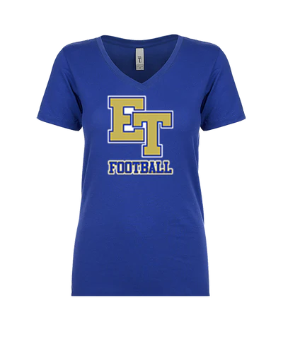 El Toro HS Football Logo V2 - Womens Vneck